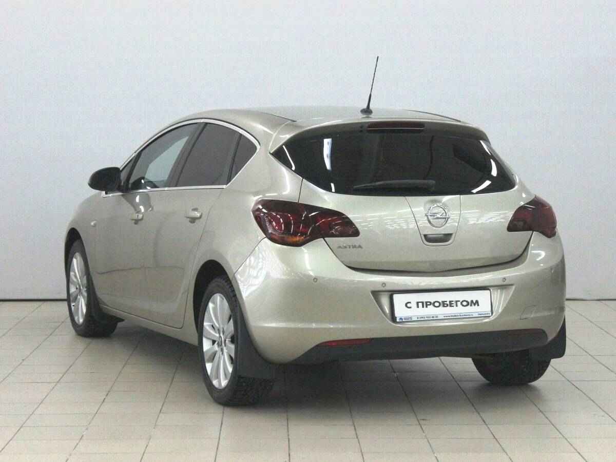 Opel Astra, J Рестайлинг